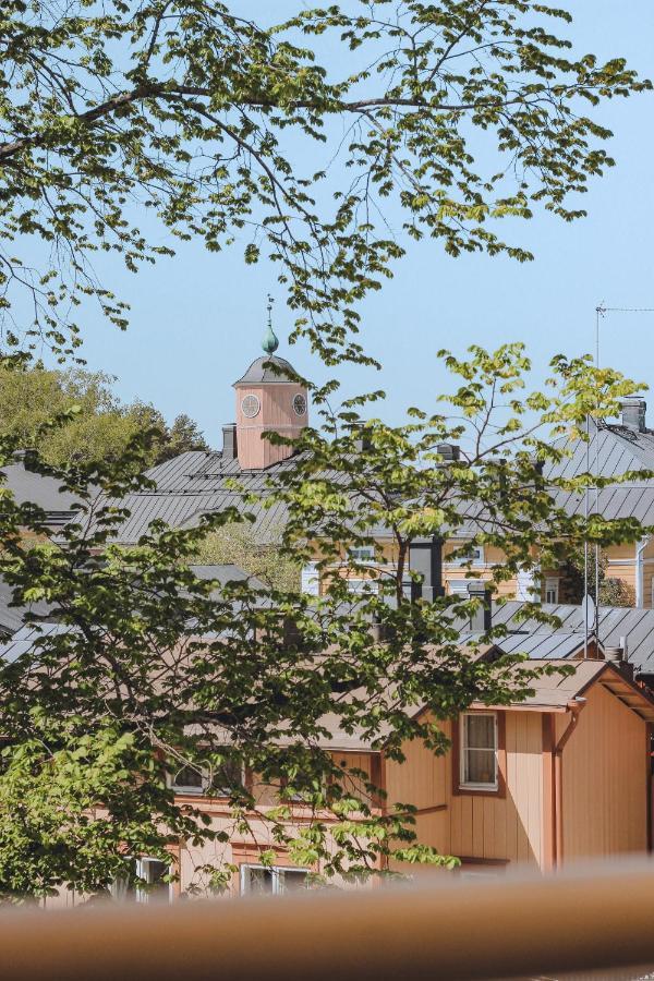 Runo Hotel Porvoo Exterior photo The tower of the former church of Saint-Pierre