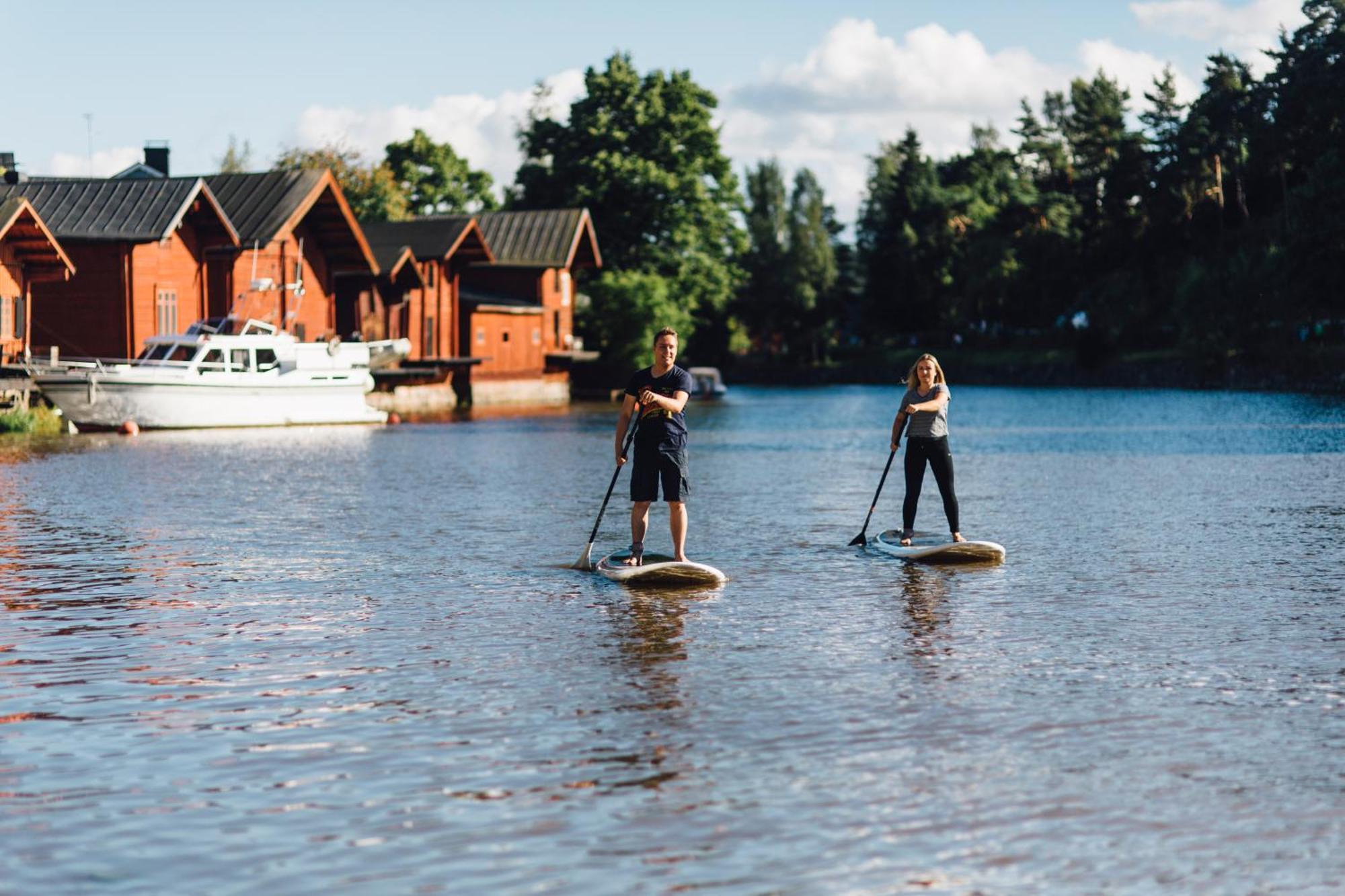 Runo Hotel Porvoo Exterior photo Stand-up paddleboarding in Finland